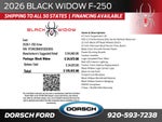 2026 Ford F-250SD Black Widow