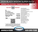 2026 Ford F-250SD Black Widow