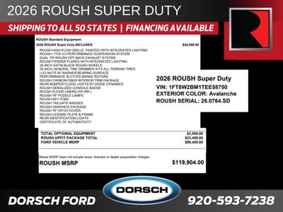 2026 Ford F-250SD Roush