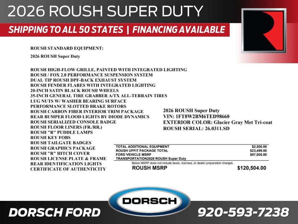 2026 Ford F-250SD Roush