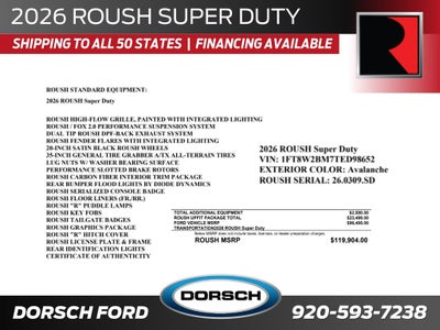 2026 Ford F-250SD Roush