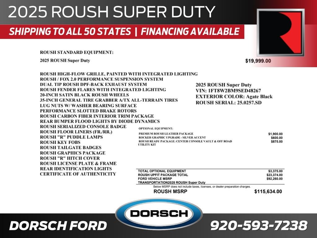 2025 Ford F-250SD Roush