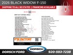 2026 Ford F-150 Black Widow