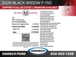 2026 Ford F-150 Black Widow
