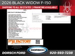 2026 Ford F-150 Black Widow