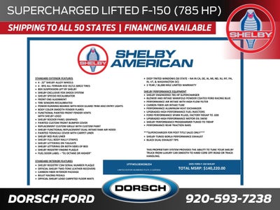 2025 Ford F-150 Shelby Off-Road Supercharged