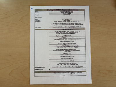 2011 Ford Mustang Shelby GT350