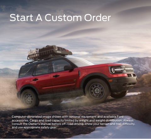 Start a custom order | Dorsch Ford in Green Bay WI