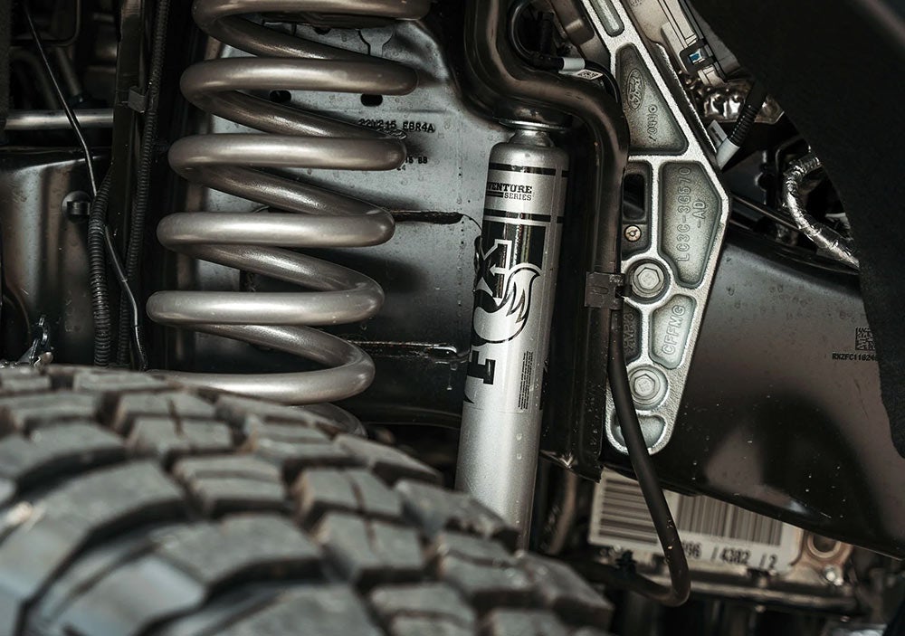 Black Widow F-250 SuperDuty suspension
